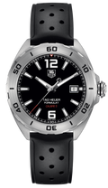 Tag Heuer Formula 1 Automatic 41mm Black Dial Black Rubber Strap Watch for Men - WAZ2113.FT8023