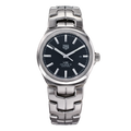 Tag Heuer Link Quartz Black Dial Silver Steel Strap Watch for Women - WBC2110.BA0603