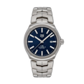 Tag Heuer Link Automatic Blue Dial Silver Steel Strap Watch for Men - WBC2112.BA0603