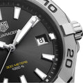 Tag Heuer Aquaracer Black Dial Silver Steel Strap Watch for Men - WBD1110.BA0928