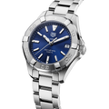 Tag Heuer Aquaracer Quartz 32mm Blue Dial Silver Steel Strap Watch for Women - WBD1312.BA0740