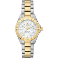 Tag Heuer Aquaracer Quartz Diamonds Mother of Pearl Dial Two Tone Steel Strap Watch for Men - WBD1422.BB0321