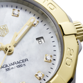 Tag Heuer Aquaracer Quartz Diamonds Mother of Pearl Dial Two Tone Steel Strap Watch for Men - WBD1422.BB0321