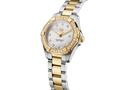 Tag Heuer Aquaracer Quartz Diamonds Mother of Pearl Dial Two Tone Steel Strap Watch for Women - WBD1423.BB0321