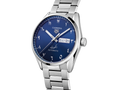 Tag Heuer Carrera Automatic Blue Dial Silver Steel Strap Watch for Men - WBN2016.BA0640