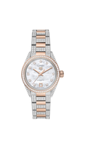 Tag Heuer Carrera Date Automatic Diamonds Mother of Pearl Dial Two Tone Steel Strap Watch for Women - WBN2451.BD0567