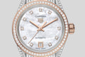 Tag Heuer Carrera Date Automatic Diamonds Mother of Pearl Dial Two Tone Steel Strap Watch for Women - WBN2451.BD0567