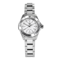 Tag Heuer Aquaracer Professional 200 Quartz White Dial Silver Steel Strap Watch for Women - WBP1411.BA0622