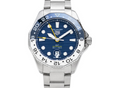 Tag Heuer Aquaracer Professional 300 GMT Automatic Blue Dial Silver Steel Strap Watch for Men - WBP2010.BA0632