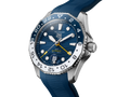 Tag Heuer Aquaracer Professional 300 GMT Automatic Blue Dial Blue Rubber Strap Watch for Men - WBP2010.FT6198