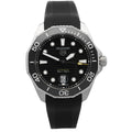 Tag Heuer Aquaracer Professional 300 Automatic Black Dial Black Rubber Strap Watch for Men - WBP201A.FT6197