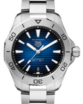 Tag Heuer Aquaracer Professional 200 Automatic Blue Dial Silver Steel Strap Watch for Men - WBP2111.BA0627