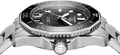 Tag Heuer Aquaracer Professional 300 Automatic Black Dial Silver Steel Strap Watch for Women - WBP231D.BA0626