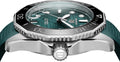 Tag Heuer Aquaracer Professional 300 Automatic Diamonds Green Dial Green Rubber Strap Watch for Women - WBP231G.FT6226