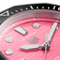 Tag Heuer Aquaracer Professional 300 Automatic Diamonds Pink Dial Silver Steel Strap Watch for Women - WBP231J.BA0618