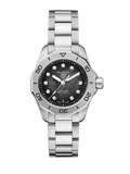 Tag Heuer Aquaracer Professional 200 Automatic Black Dial Silver Steel Strap Watch for Men - WBP2410.BA0622