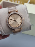 Michael Kors Darci Rose Gold Dial Rose Gold Mesh Bracelet Watch for Women - MK3369