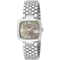 Gucci G Brown Dial Quartz Stainless Steel Watch For Women - YA125413