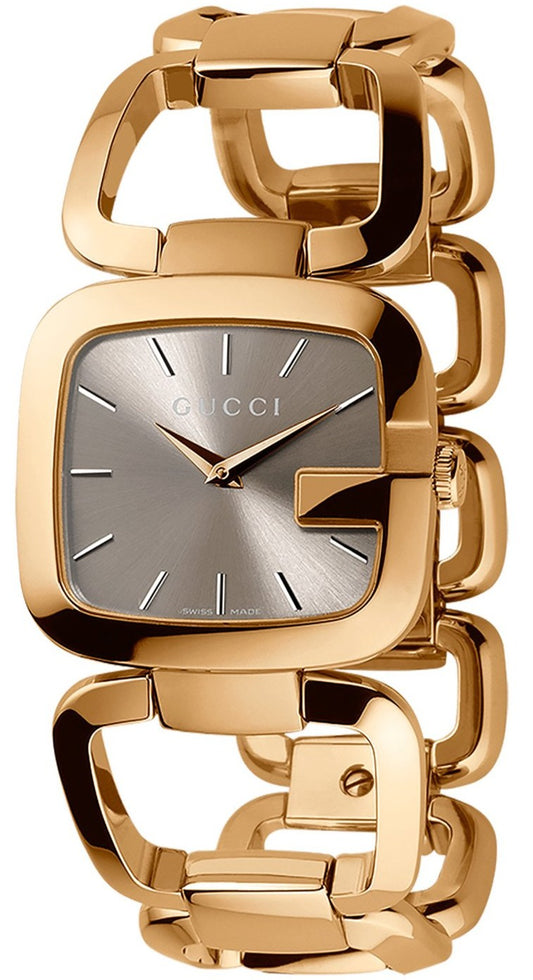 Gucci G Gucci 125 G Series Sunbrushed Dial Bracelet Watch For Women - YA125511