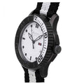 Gucci G Timeless XL White Dial Two Tone NATO Strap Watch For Men - YA126243