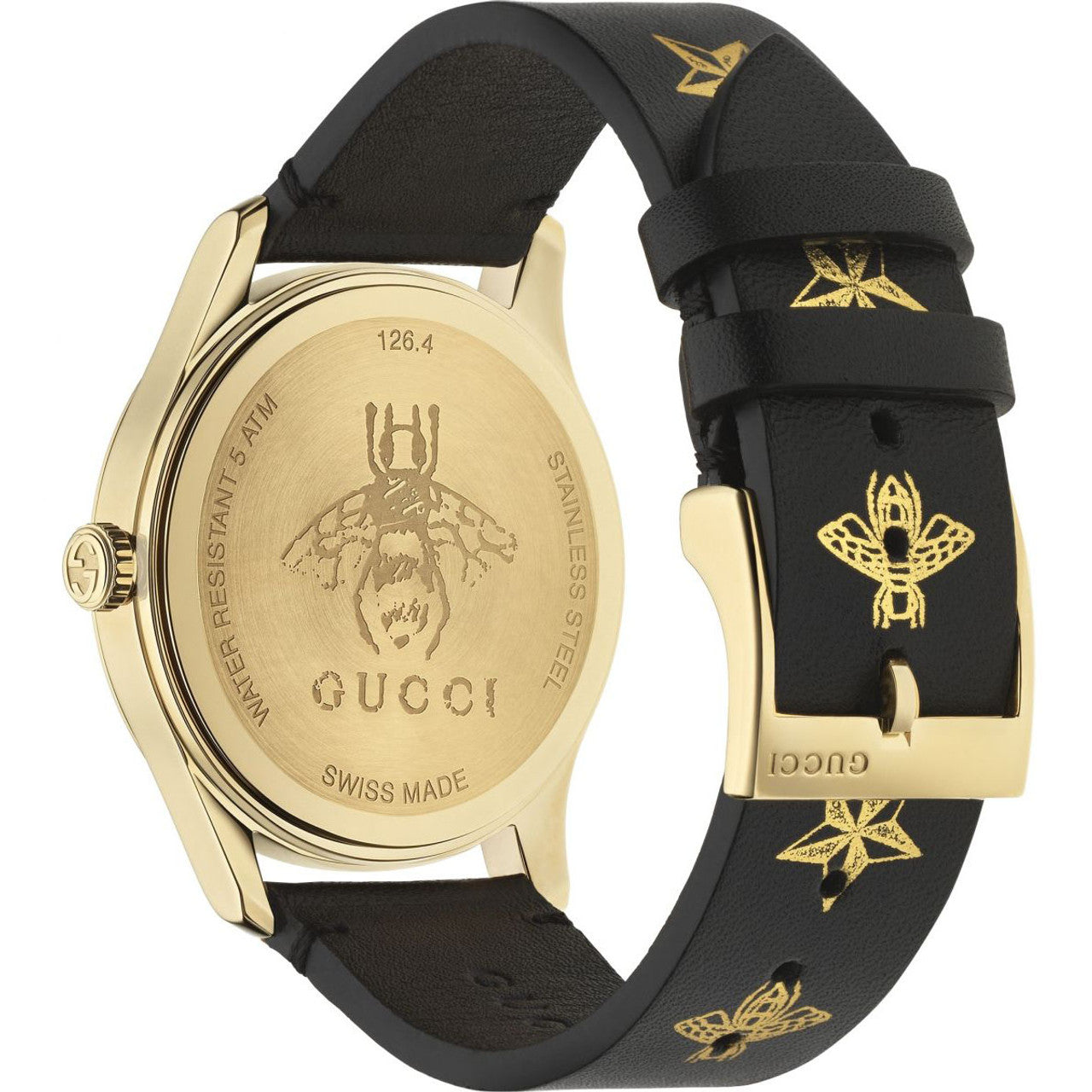 Gucci G Timeless Bee Motif Stainless Steel Watch For Women - YA1264055