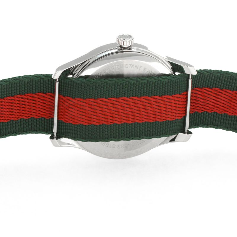 Gucci Le Marche des Merveilles Quartz Two Tone Dial Two Tone Nylon Strap Unisex Watch - YA1264060