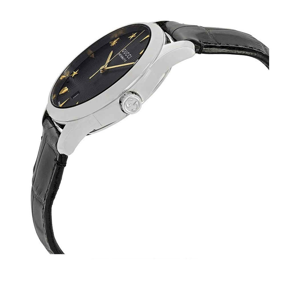 Gucci G Timeless Automatic Black Dial Watch For Women - YA126469