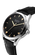 Gucci G Timeless Automatic Black Dial Watch For Women - YA126469