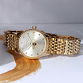 Gucci G Timeless Quartz Mother of Pearl Dial Gold Steel Strap Watch For Women - YA1265021