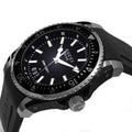 Gucci Dive Quartz Black Dial Black Rubber Strap Watch For Men - YA136204