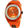 Gucci Sync XXL Quartz Orange Dial Orange Rubber Strap Unisex Watch - YA137108