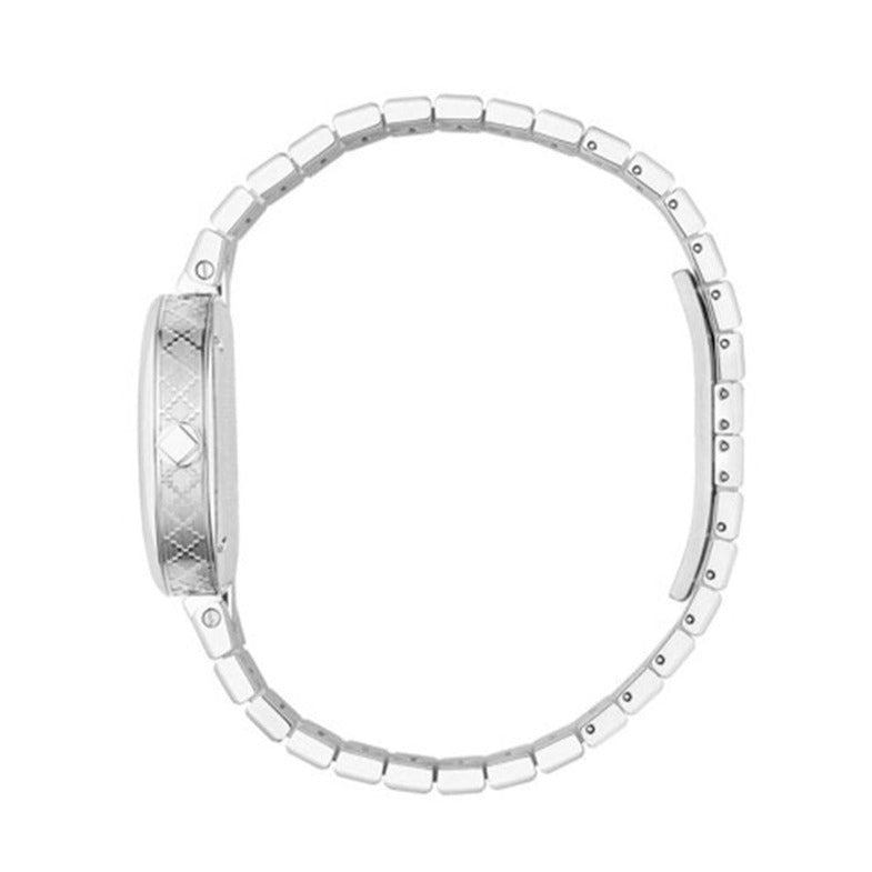 Gucci Diamantissima Quartz White Dial Silver Steel Strap Watch For Women - YA141402