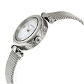 Gucci Diamantissima Diamonds Mother of Pearl Dial Silver Mesh Bracelet Watch for Women - YA141504