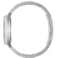 Gucci 25H Quartz Silver Dial Silver Steel Strap Unisex Watch - YA163407