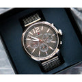 Tommy Hilfiger Gavin Chronograph Quartz Grey Dial Silver Mesh Bracelet Watch for Men - 1791466