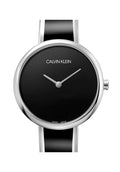 Calvin Klein Seduce Black Dial Two Tone Steel Strap Watch for Women - K4E2N111