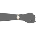 Calvin Klein Drift Silver Dial Gold Steel Strap Watch for Women - K6S2N516