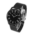 Guess Richmond Black Dial Black Mesh Bracelet Watch for Men - W1263G3