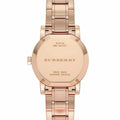 Burberry The City Diamonds Rose Gold Dial Rose Gold Steel Watch for Women - BU9126