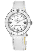 Breitling Superocean Heritage '57 Pastel Paradise White Dial White Leather Strap Watch for Women - A10340A71A1X1