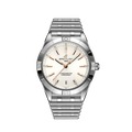 Breitling Chronomat Automatic 36 White Dial Silver Steel Strap Watch for Women - A10380101A2A1