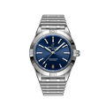 Breitling Chronomat Automatic 36 Blue Dial Silver Steel Strap Watch for Women - A10380101C1A1