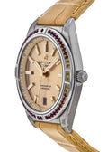 Breitling Chronomat Automatic 36 South Sea Brown Dial Brown Leather Strap Watch for Women - A10380611A1P1