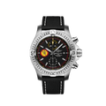 Breitling Avenger Chronograph 45mm Swiss Air Force Team Black Dial Black Nylon Strap Watch for Men - A133171A1B1X1