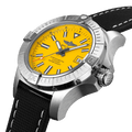 Breitling Avenger Automatic 45mm Seawolf Yellow Dial Black Nylon Strap Watch for Men - A17319101/1X2