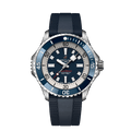 Breitling Superocean Automatic 46 Blue Dial Blue Rubber Strap Watch for Men - A17378E71C1S1