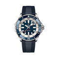 Breitling Superocean Automatic 46 Blue Dial Blue Rubber Strap Watch for Men - A17378E71C1S1