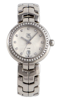 Tag Heuer Link Diamonds Silver Dial Silver Steel Strap Watch for Women - WAT1414.BA0954