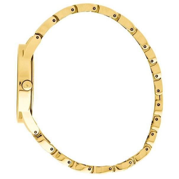 Calvin Klein Stately White Dial Gold Steel Strap Watch for Women - K3G2352W