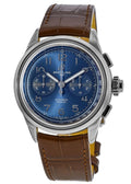 Breitling Premier B15 Duograph 42 Blue Dial Brown Leather Strap Watch for Men - AB1510171C1P1